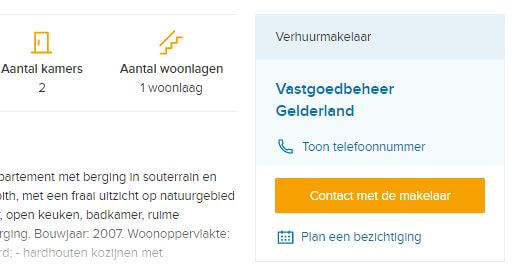Verhuurmakelaar woning verhuren Funda