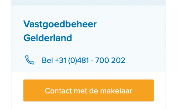 Funda verkoopmakelaar beleggingspanden